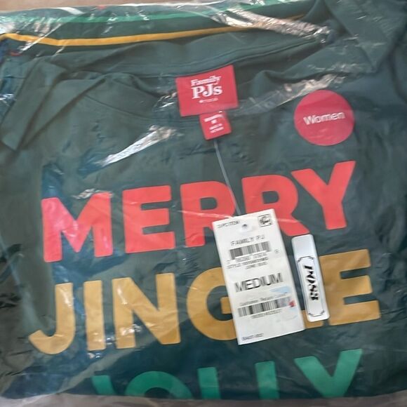 Family Pajamas Merry Jingle Mix It Family Pajama Set for Women Size M - Picture 4 of 4